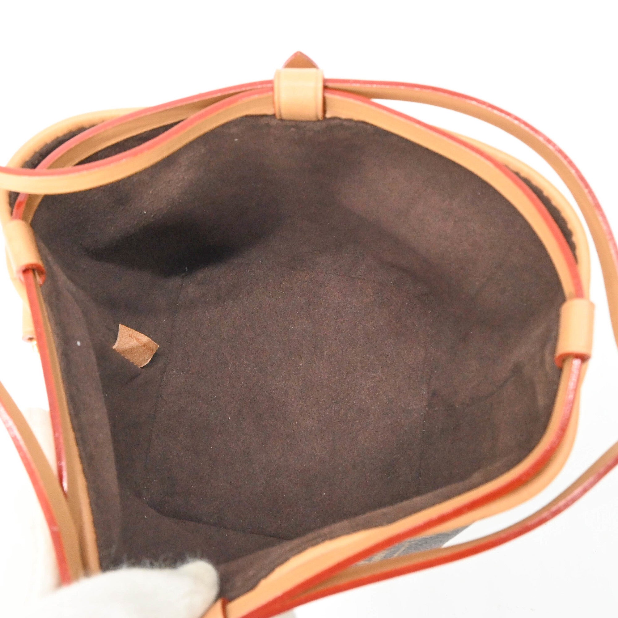 LOUIS VUITTON Louis Vuitton Noe Purse Monogram Canvas Leather Shoulder Bag Brown M57099 — Like New