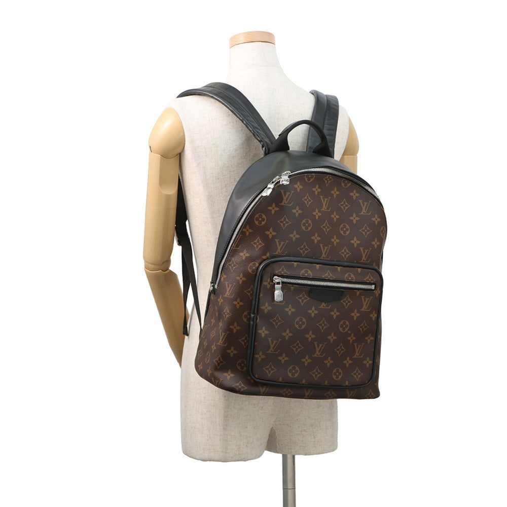 Louis Vuitton Monogram Macassar Josh NV M45349 Backpack LOUIS VUITTON Handbag Black Men's — Like New