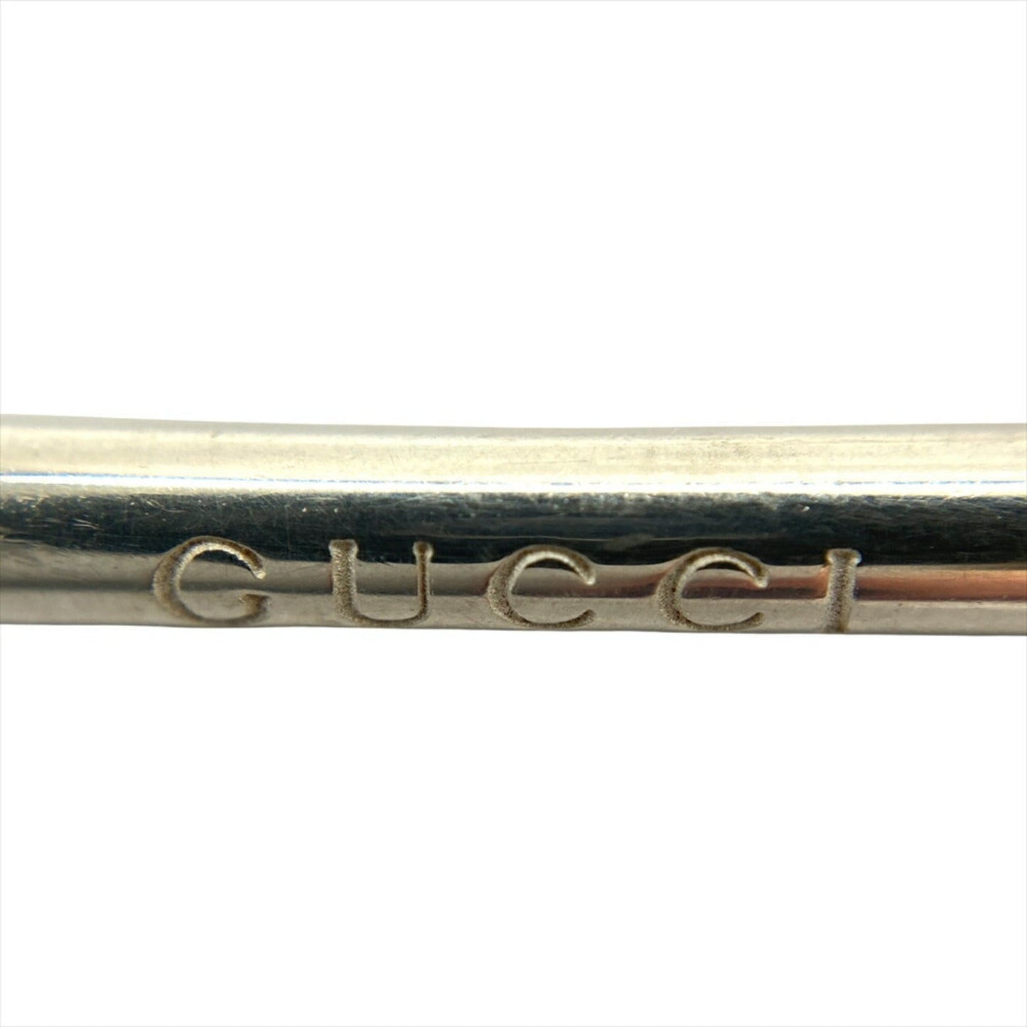 Gucci Double G Heart Bracelet in Sterling Silver (SV925) - 14.6g, Women's