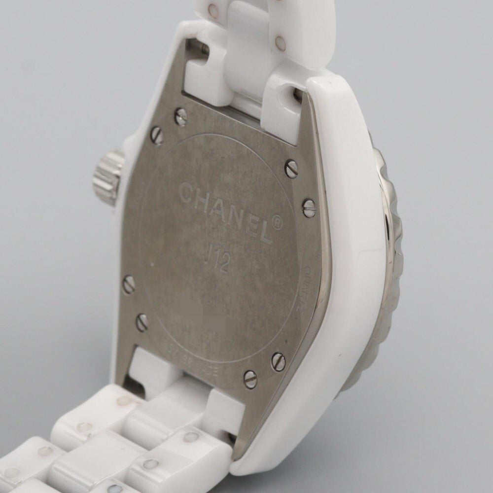 Chanel J12 33mm Ceramic 12P H1628 Quartz Watch — Good
