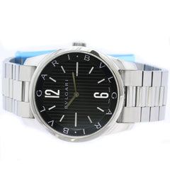 BVLGARI Solotempo ST42BSS ST42S Men's Watch Stainless Steel 40542 — Very Good