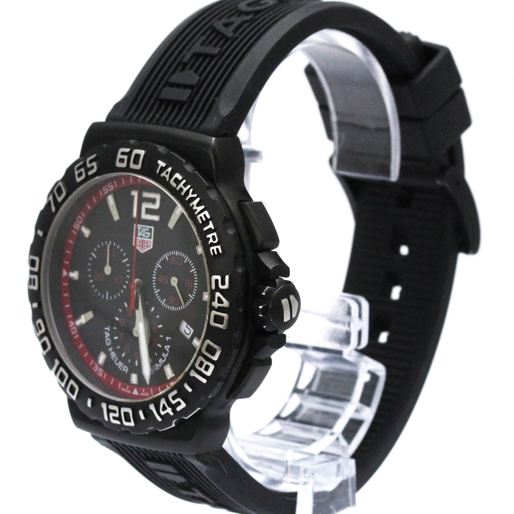 TAG HEUER Formula 1 Chronograph Steel Quartz Watch CAU1116 Polished — Very Good