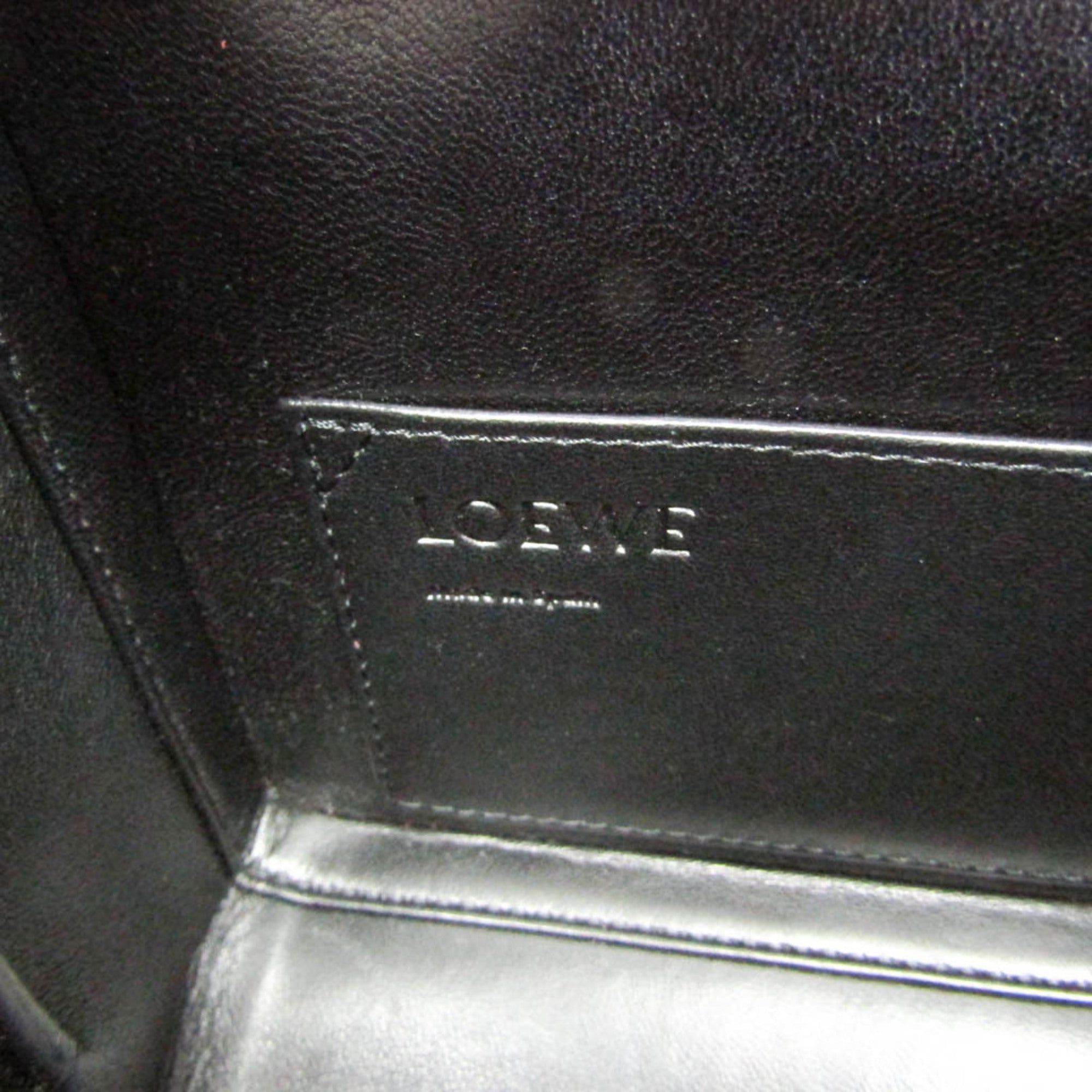 Loewe POSTAL Small Bag BEIJIN 309.37.W85 Women's Leather Handbag,Shoulder Bag Orange,Red Color — Like New