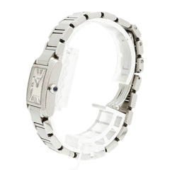 Cartier Tank Française SM W51008Q3 Ivory Dial Women's Watch — Good