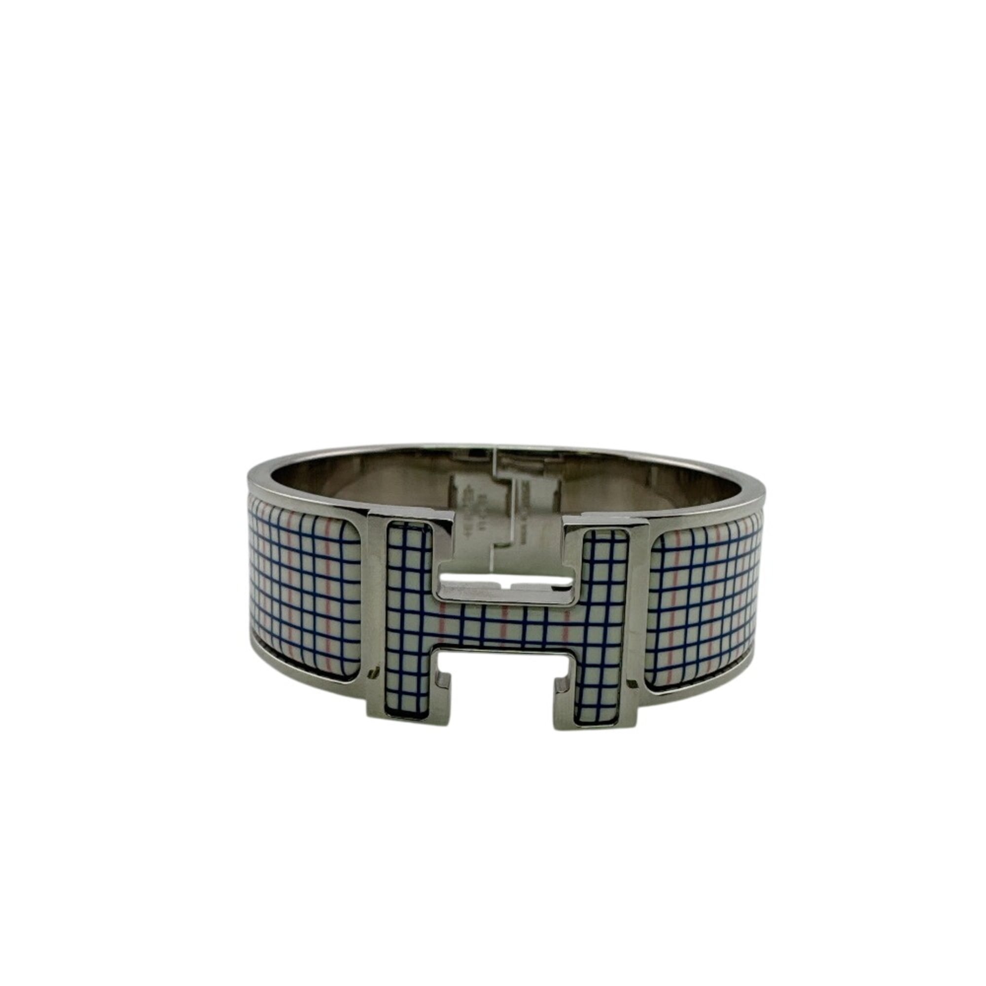 HERMES Clic Clac H GM Bracelet with H-Buckle Closure, Bangle Bracelet, Multicolor — Like New
