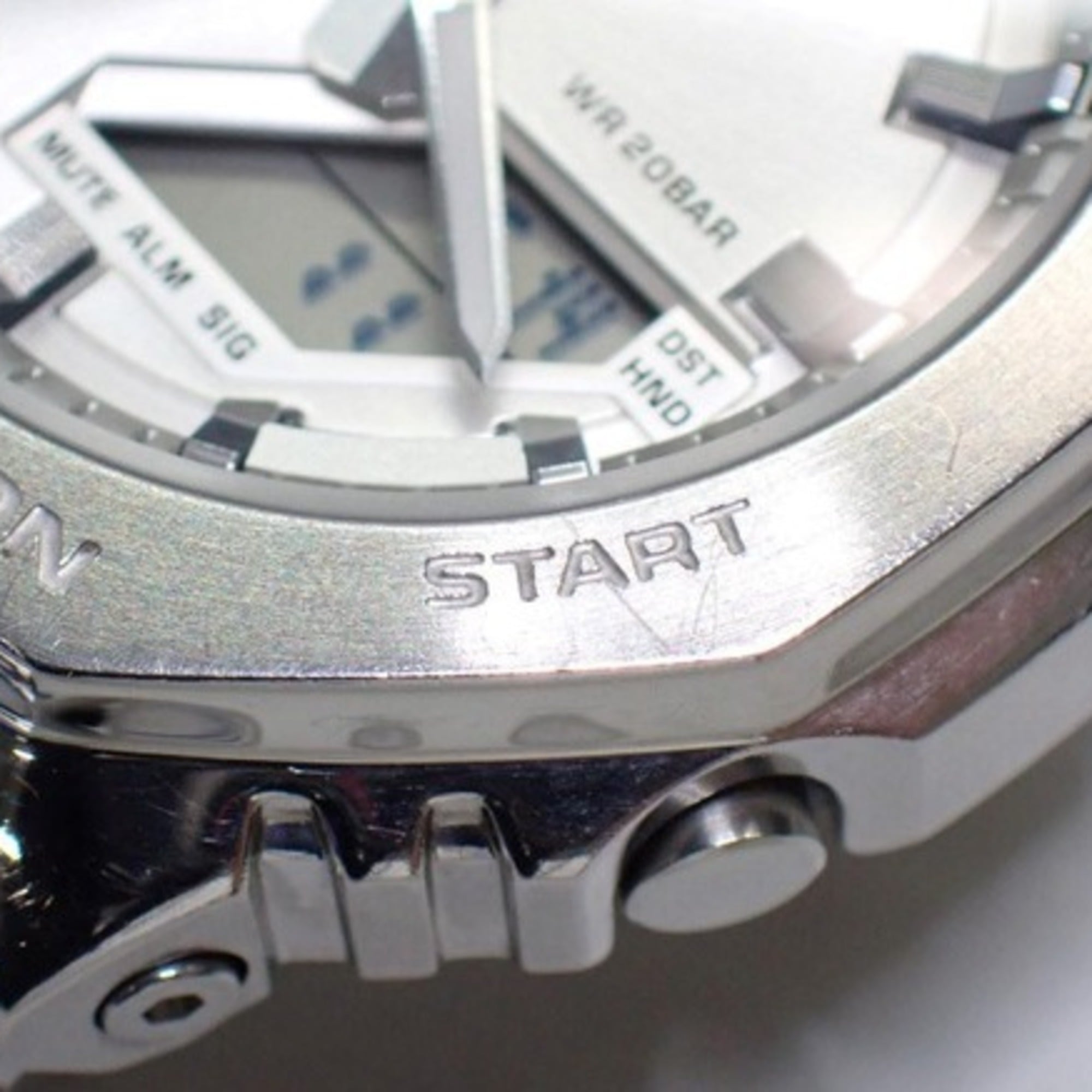 CASIO G-SHOCK 2100 Series GM-2110D-7AJF Silver Stainless Steel x Resin Men's Watch — Good