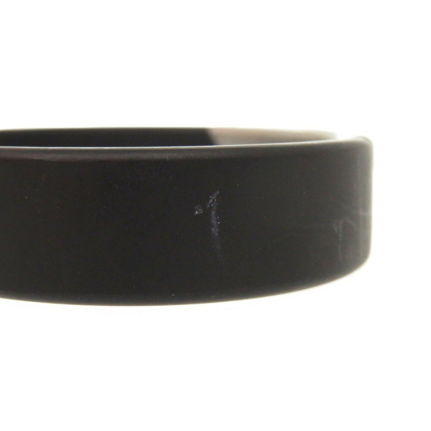 Hermès Trincafe Bangle Stainless Steel Black 0872HERMES