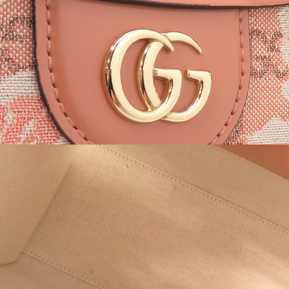 Gucci Diana Medium Tote, Japan Limited Edition, Women's Tote Bag, 853226, Leather, Light Peach & Beige — Like New