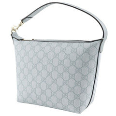 Gucci Ophidia Super Mini Shoulder Bag 795170 FAD09 8741 in GG Supreme Canvas, Dusty Blue. Women's. S173025653 — Like New