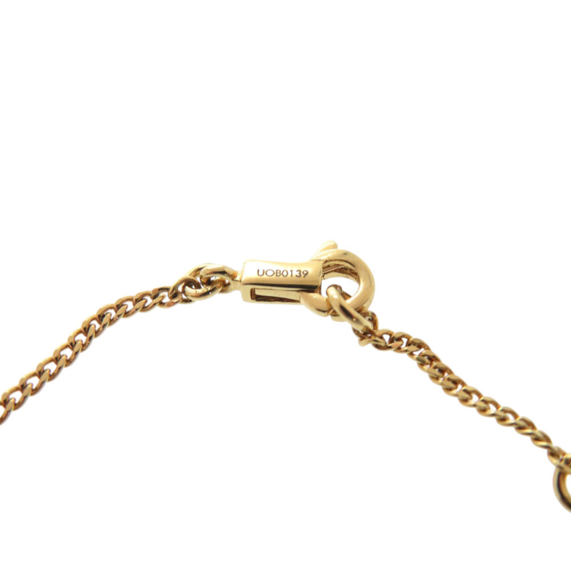 Like new Celine Alphabet P Initial Bracelet 46B0P6BRA GP Gold 0630 CELINE — Like New