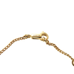 Like new Celine Alphabet P Initial Bracelet 46B0P6BRA GP Gold 0630 CELINE — Like New