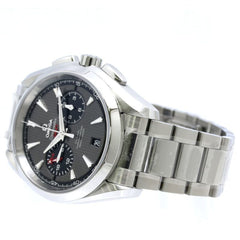 OMEGA Seamaster Aqua Terra 150m Co-Axial Chronometer GMT 231.10.43.52.06.001 Men's Watch Stainless Steel 40480 — New - Store Return