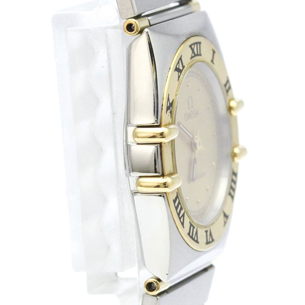 OMEGA Constellation 18K Gold Steel Ladies Watch 795.1080 Polished — Very Good
