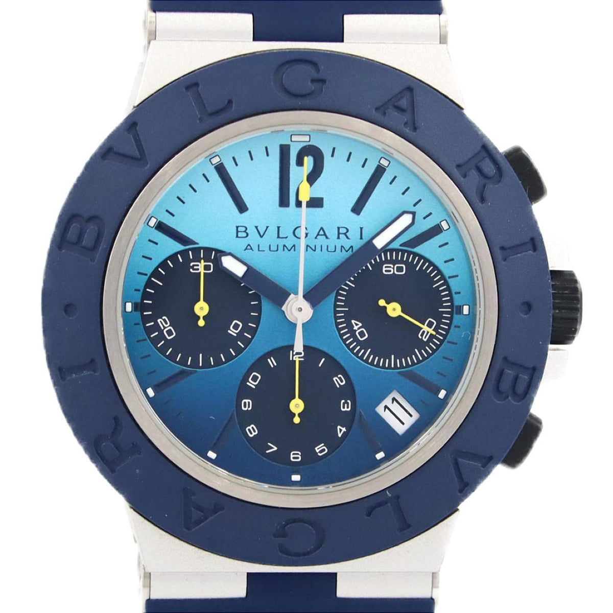 Bvlgari Aluminum Chronograph Capri Limited Edition BB40ATCH 103844 Automatic Watch — Very Good