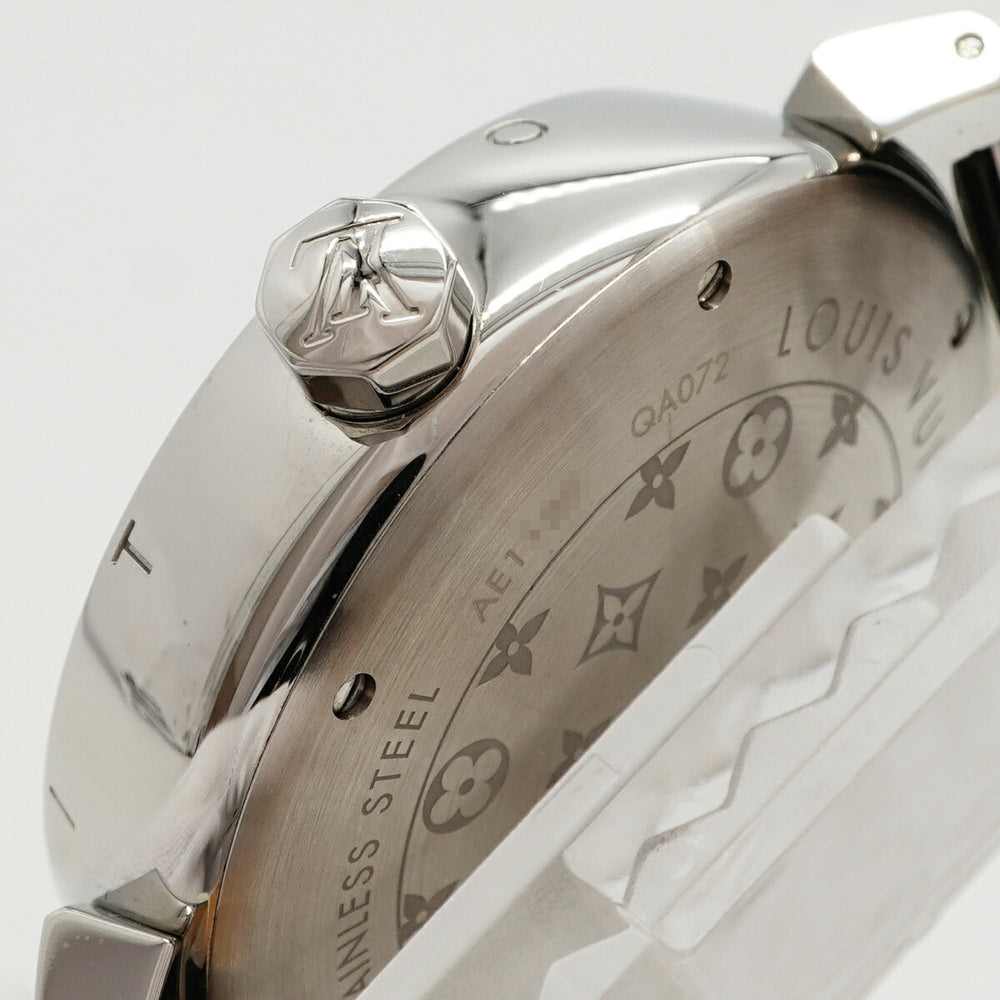 Louis Vuitton Tambour Monogram QA072Z Brown Dial Men's Watch — Very Good
