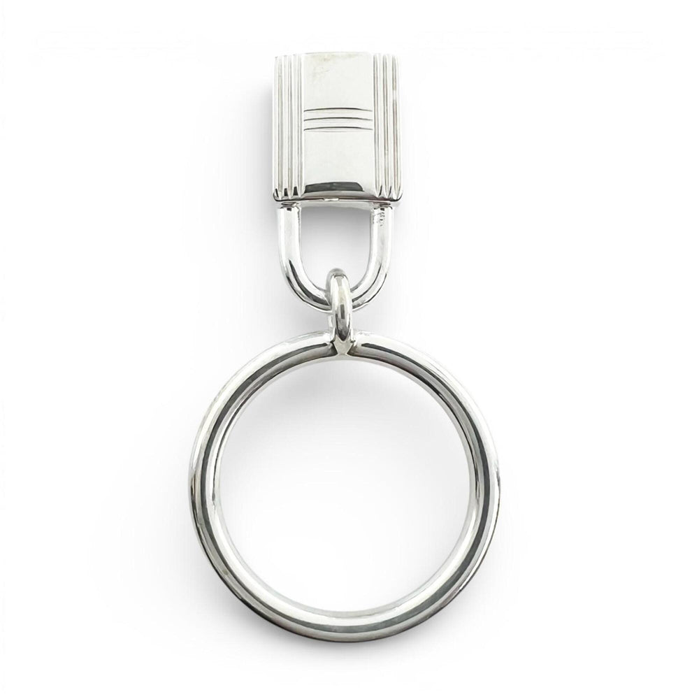 HERMES (Hermes) 2020 Amulette Cadena AG925 Ring, Silver, Size 48, Made in Italy, Weight 5.2g, Women's — Like New