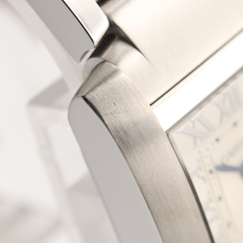Cartier Tank Française SM Watch, Stainless Steel, Ladies, Silver Tone, WSTA0065 — Very Good