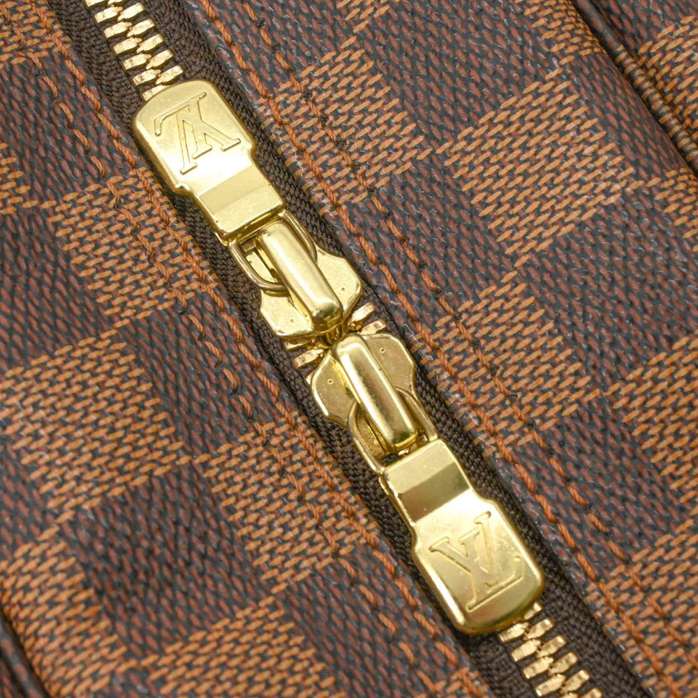 LOUIS VUITTON Naviglio Damier Azur Shoulder Bag, Brown, Men's/Women's, N45255 — Like New