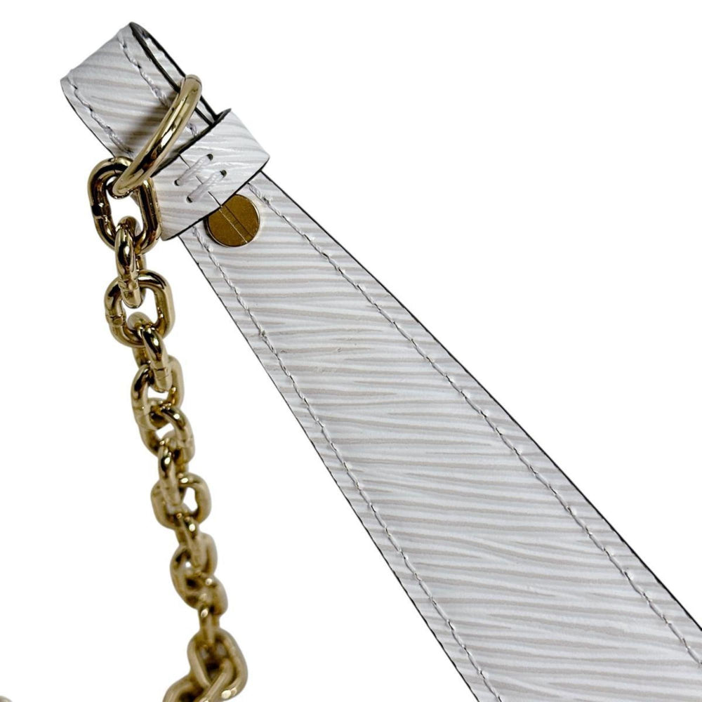Louis Vuitton Twist MM Shoulder Bag in Epi Leather and Blanc M55513 White — New - Store Return