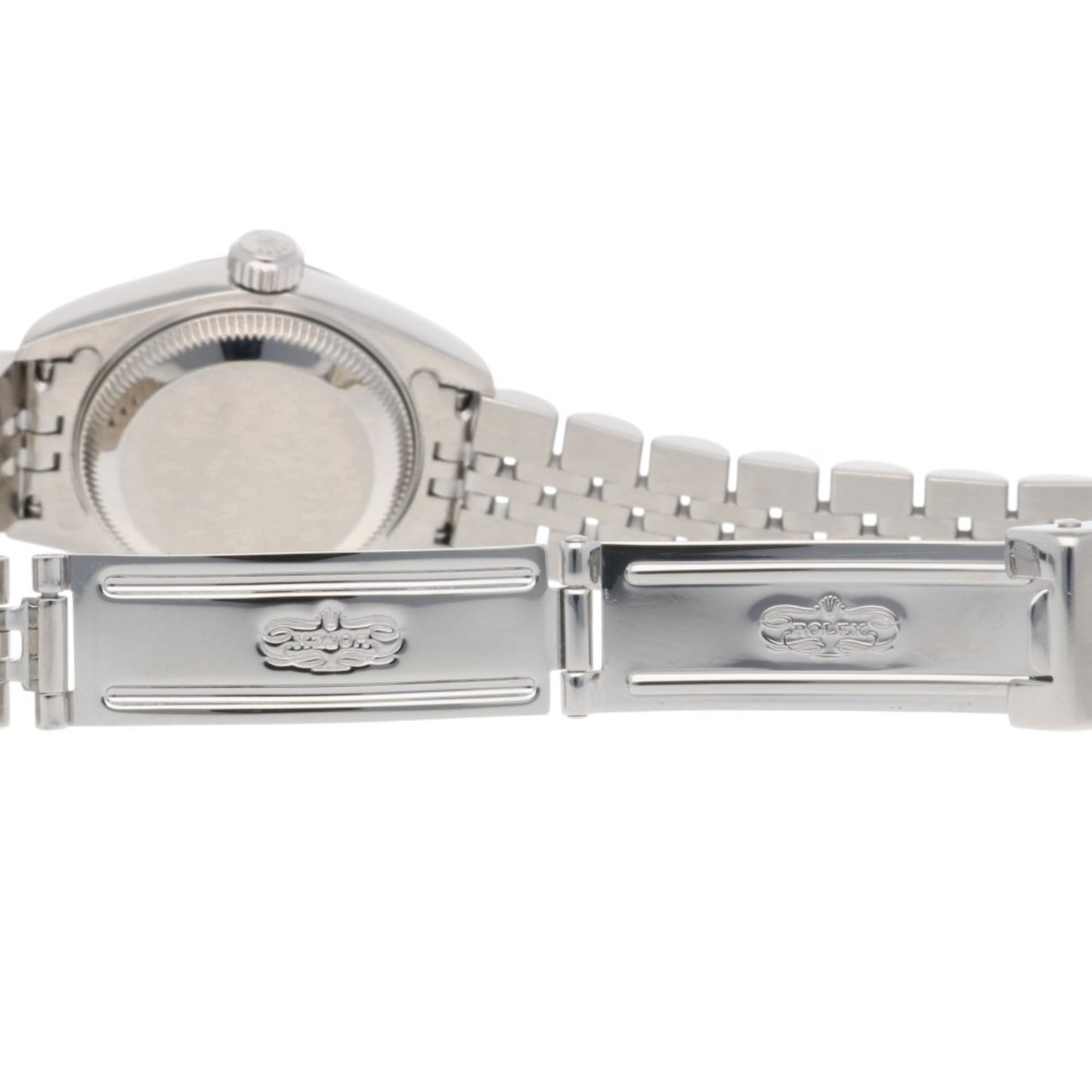 Rolex Datejust Oyster Perpetual Watch, Stainless Steel, 79174G, Automatic, Overhauled and Refinished, Serial Number A, Women's, 10 Diamonds, Sodalite