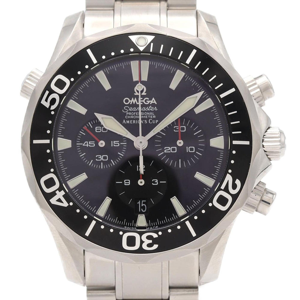 Omega Seamaster Professional Chronograph America's Cup 2594.50 Stainless Steel Automatic Watch — Very Good