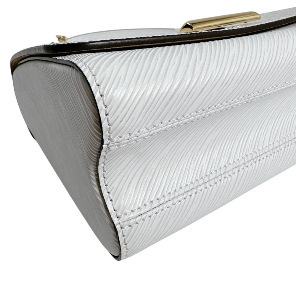 Louis Vuitton Twist MM Shoulder Bag in Epi Leather and Blanc M55513 White — New - Store Return