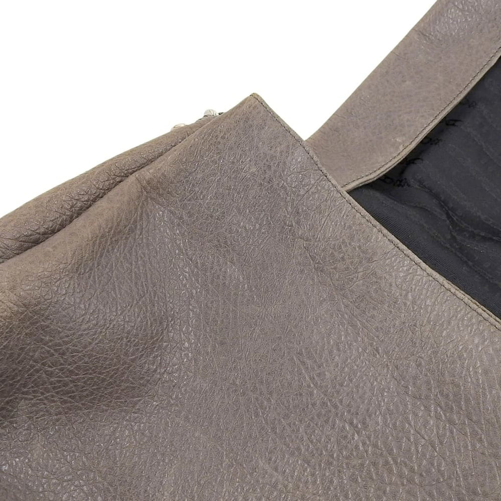 Celine CELINE Bag Chain Shoulder Handbag 162293WLB 08IX Gray Leather