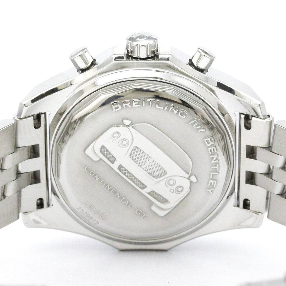BREITLING Bentley GT Racing Steel Automatic Mens Watch A13363 Polished — Very Good