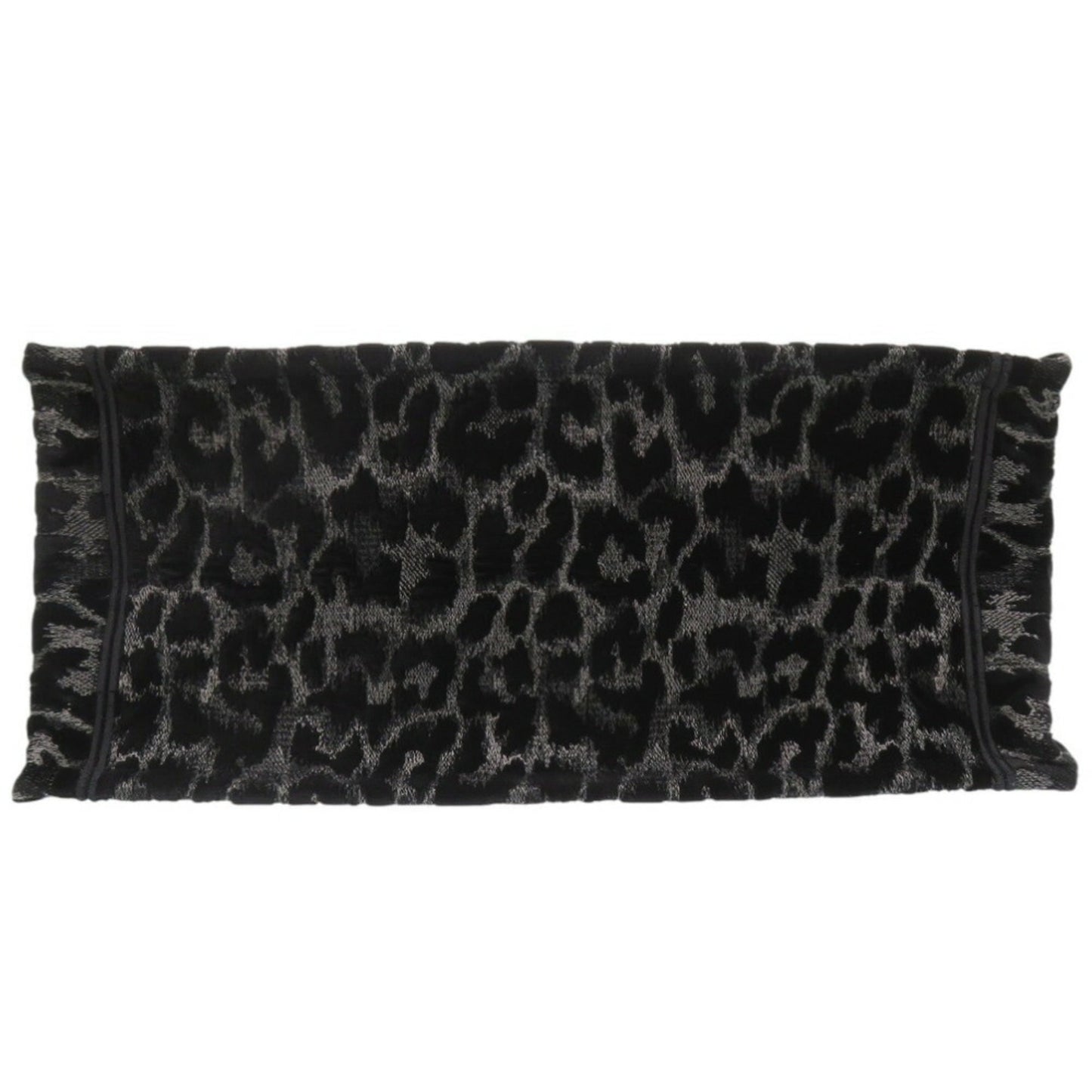Christian Dior Velour Leopard Book Tote Medium Black 0003Christian