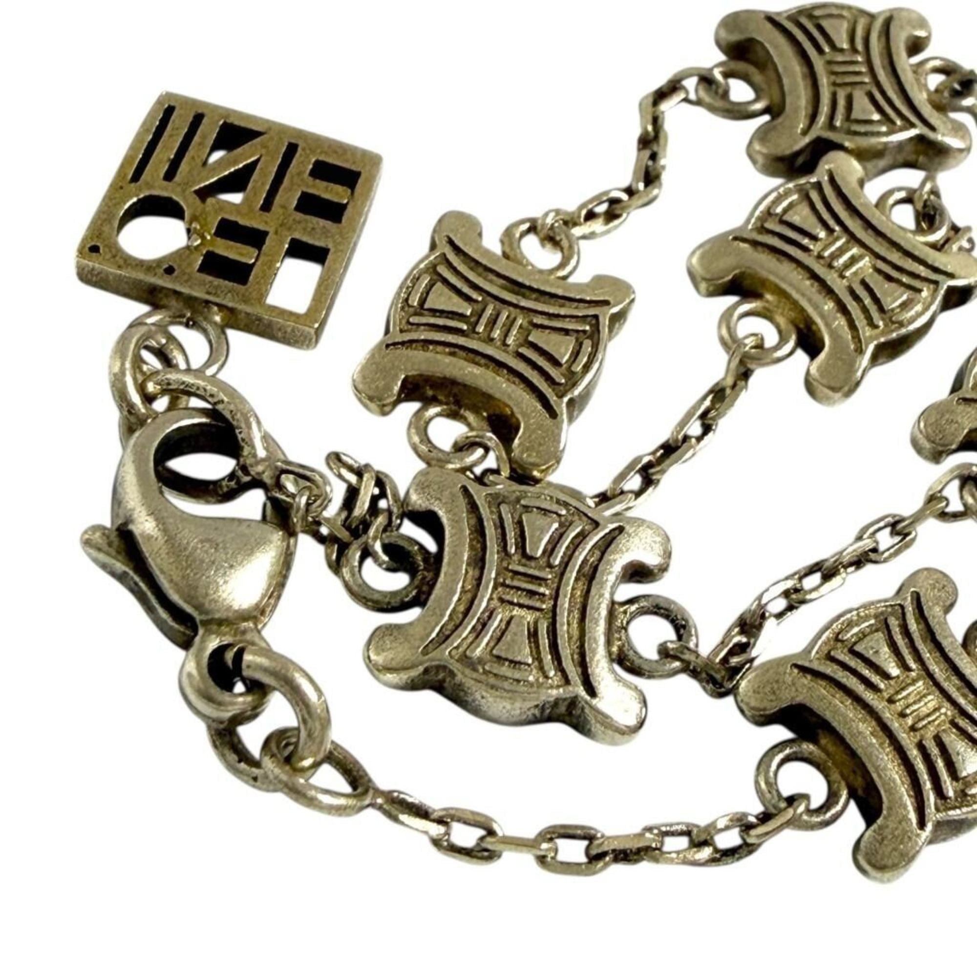 Celine Station Bracelet for Men and Women, Macadam, Gold