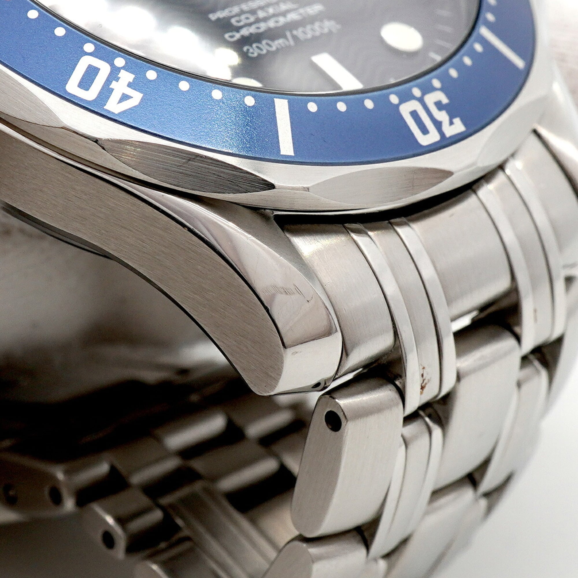 Omega Seamaster Diver 300 Co-Axial 2220.8 Navy Dial Men's Watch — Good