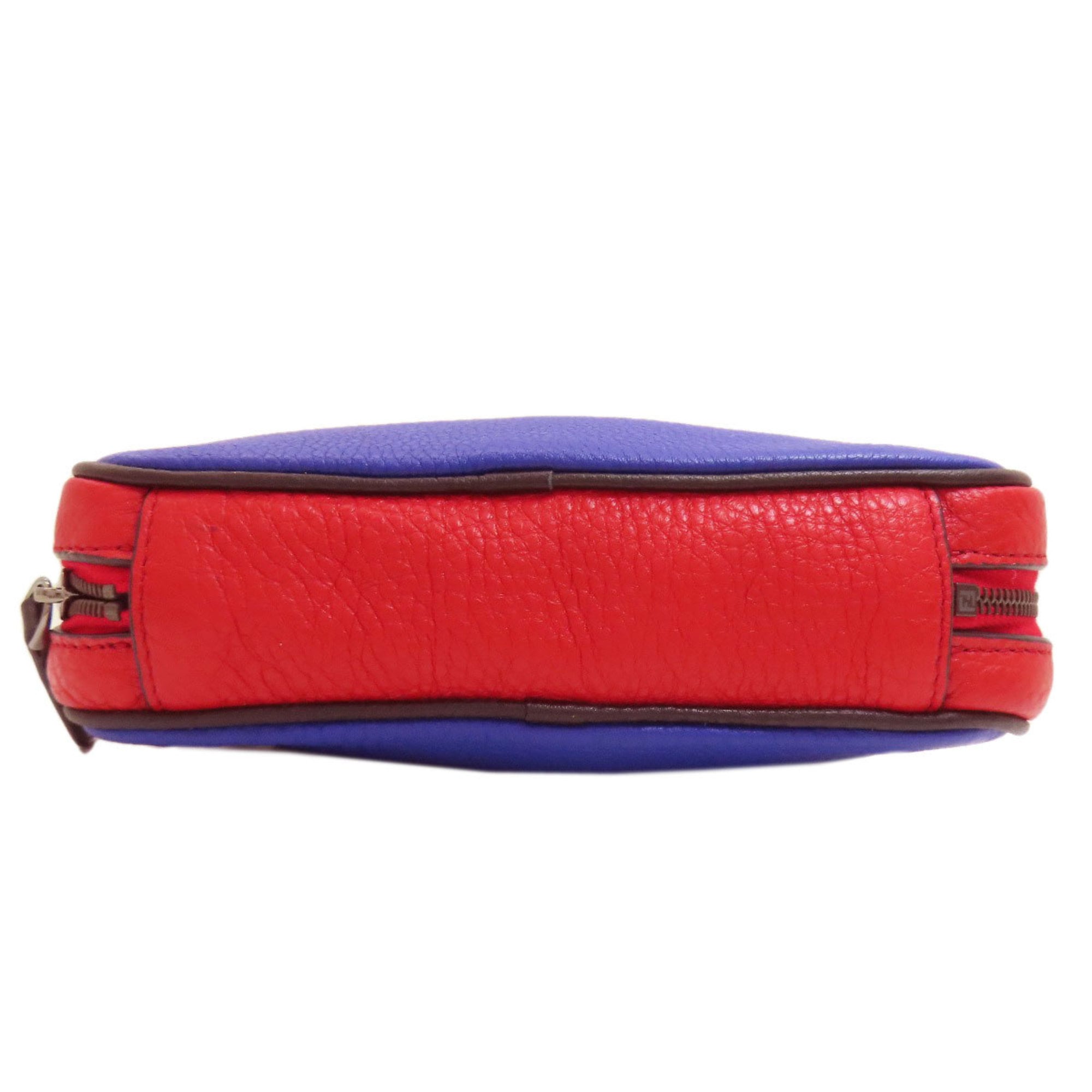 Fendi logo shoulder bag leather women's FENDI