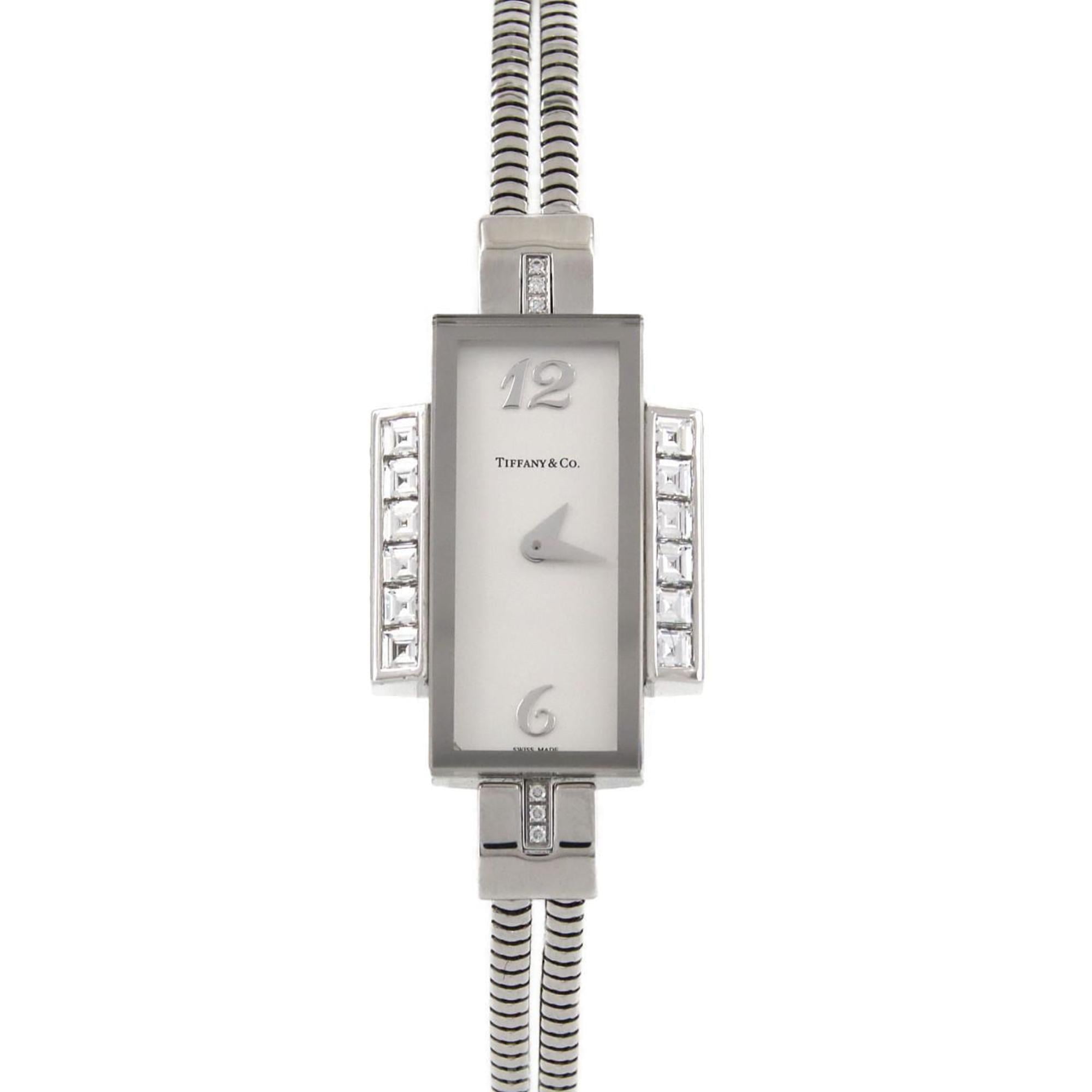 Tiffany Cocktail Watch, WG Baguette D, 18675293, Quartz Watch — Very Good