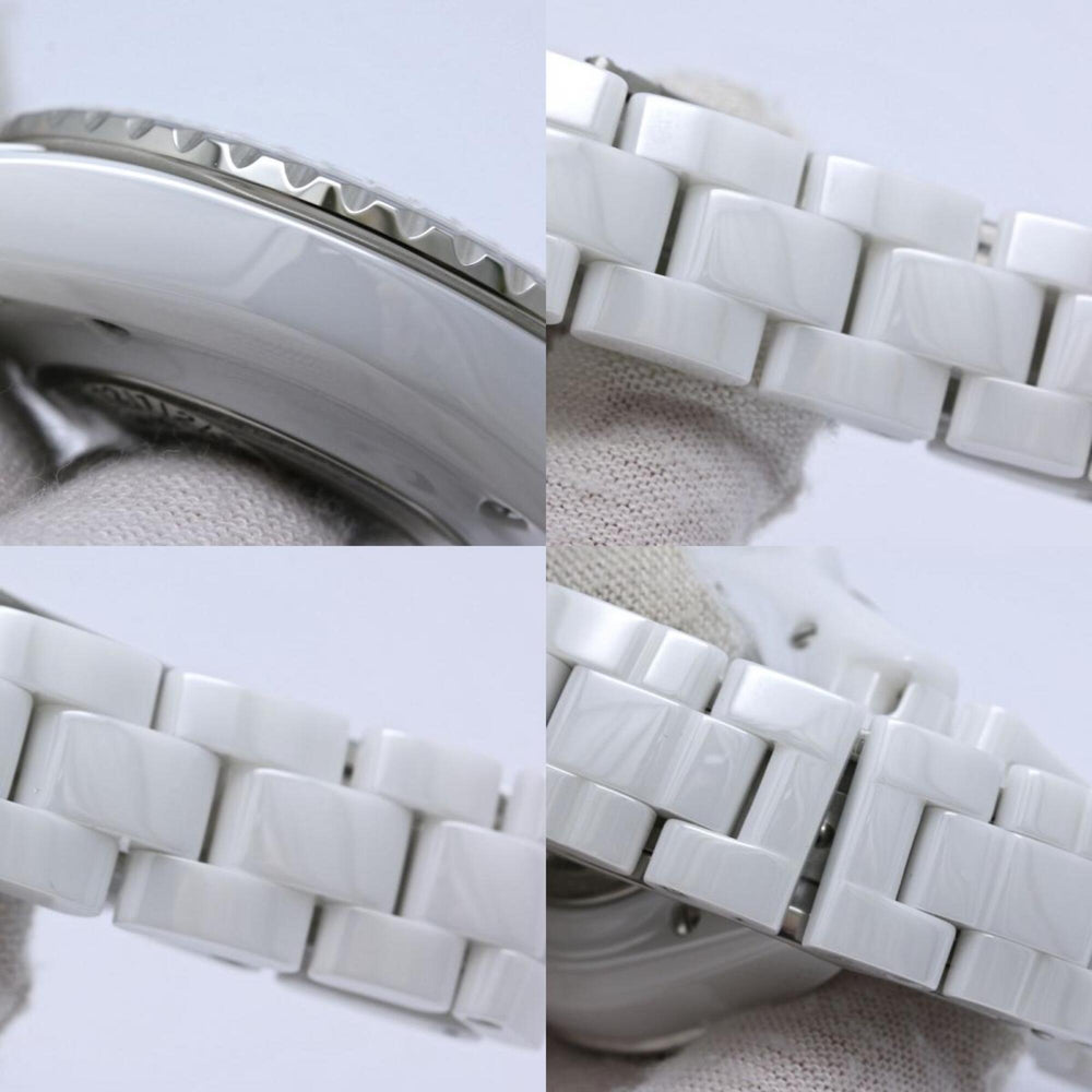 CHANEL J12 Cosmic Diamond H7990 Women's Watch, White Ceramic x Stainless Steel 40440 — New - Store Return