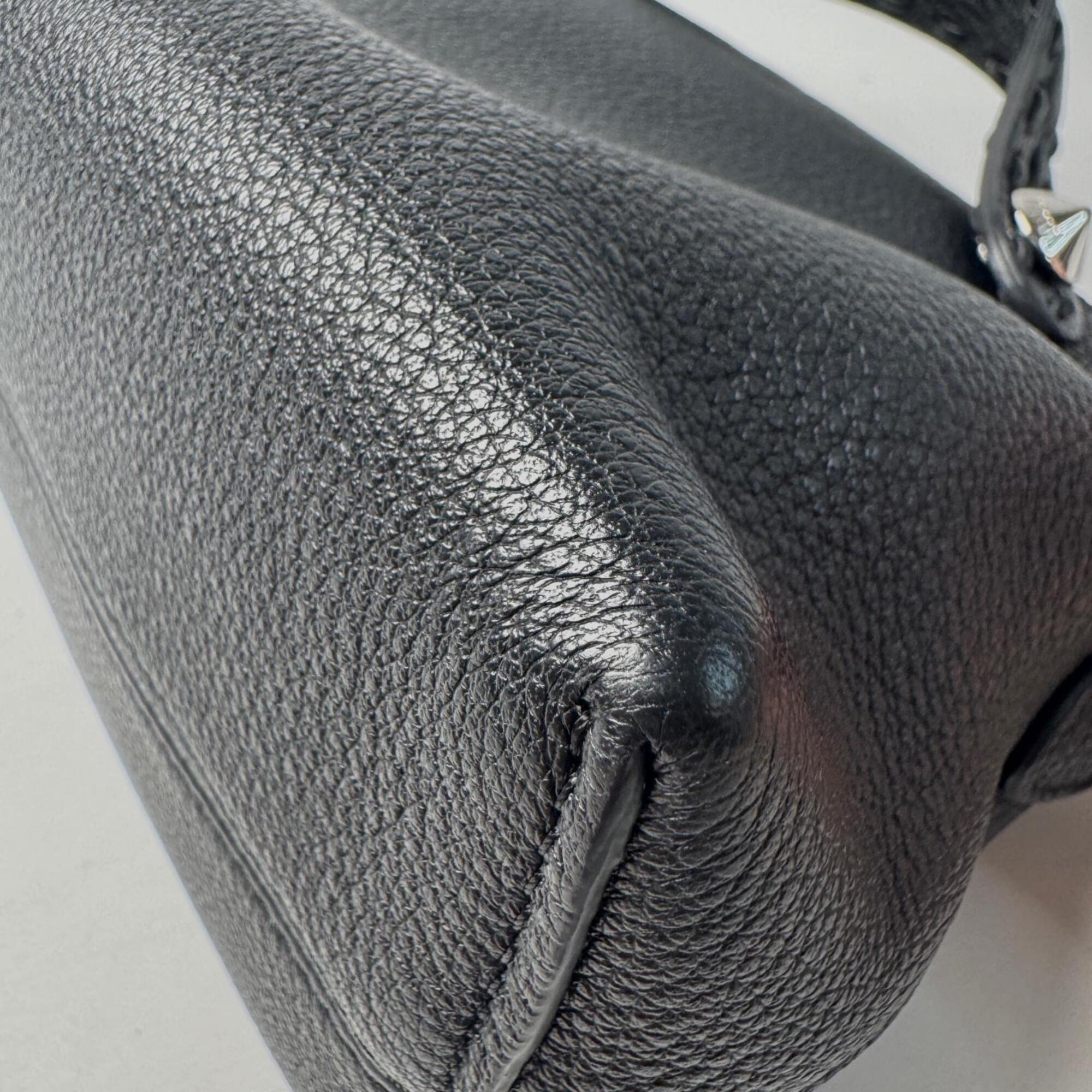 Fendi By The Way Selleria Mini Black 2-way Handbag Shoulder Bag Crossbody for Women — Like New