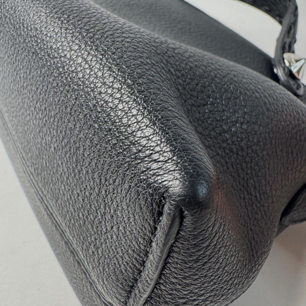 Fendi By The Way Selleria Mini Black 2-way Handbag Shoulder Bag Crossbody for Women — Like New