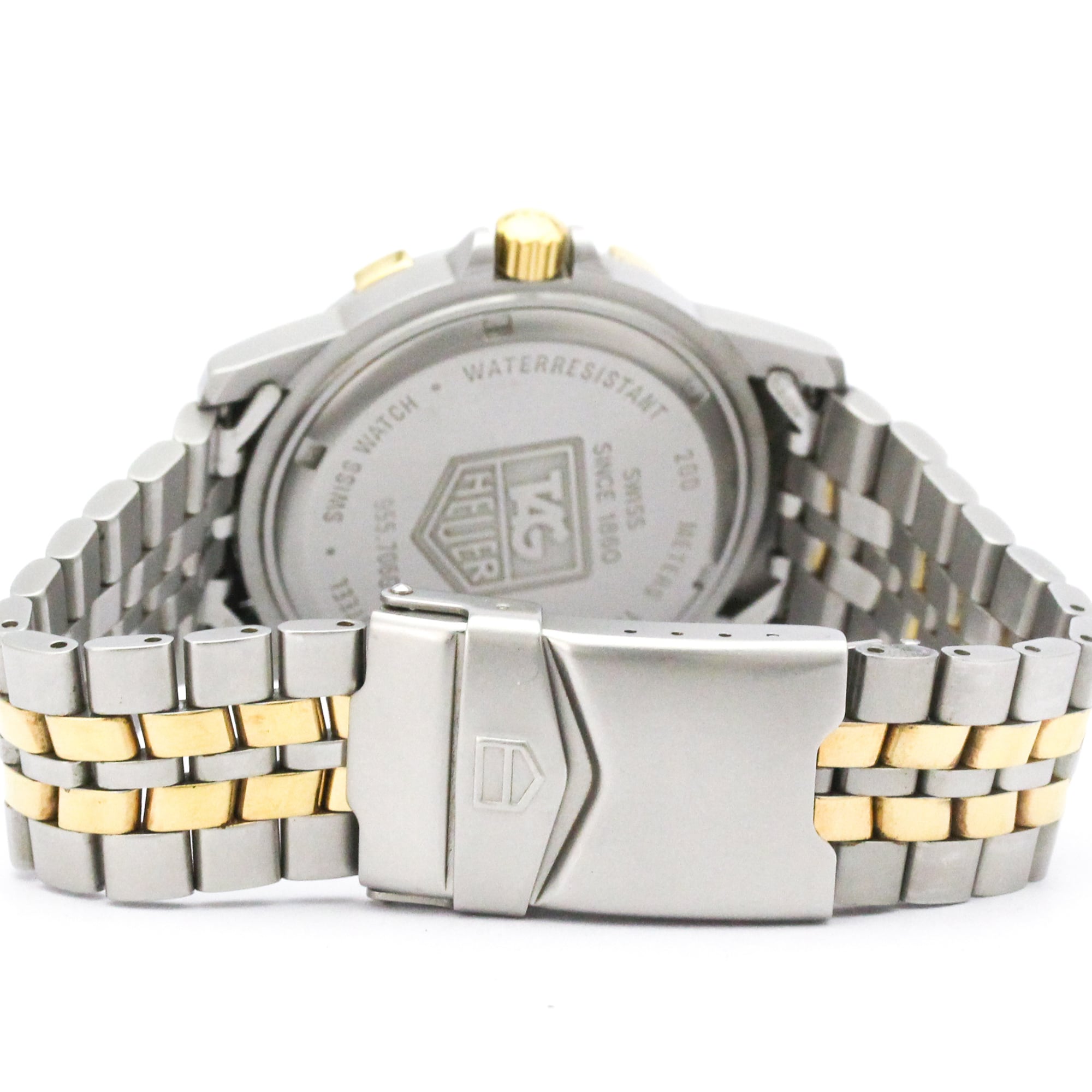 TAG HEUER 1500 Professional Gold Plated Steel Quartz Mens Watch 955.706G — Good
