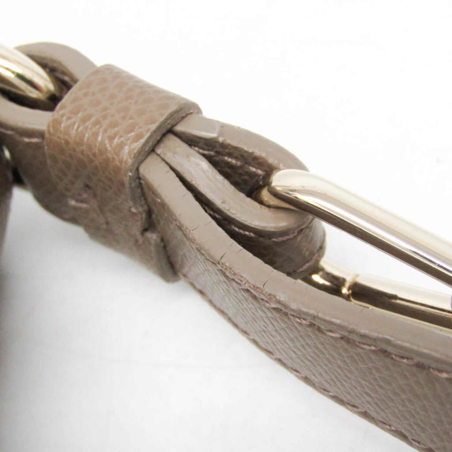 Furla Metropolis 00760475 Women's Leather Shoulder Bag Beige Brown