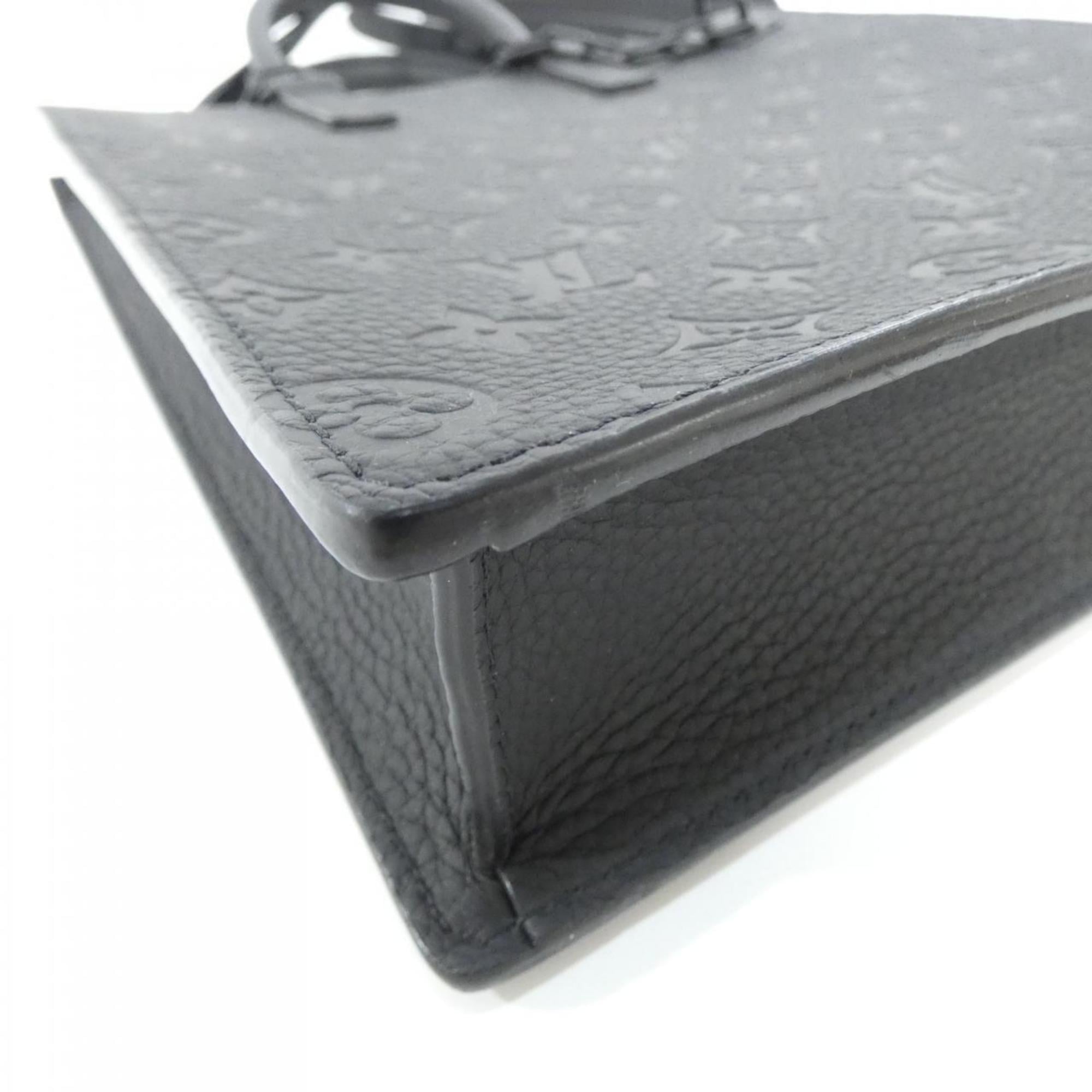 Louis Vuitton Taurillon Monogram Sac Plat Messenger Bag M55924