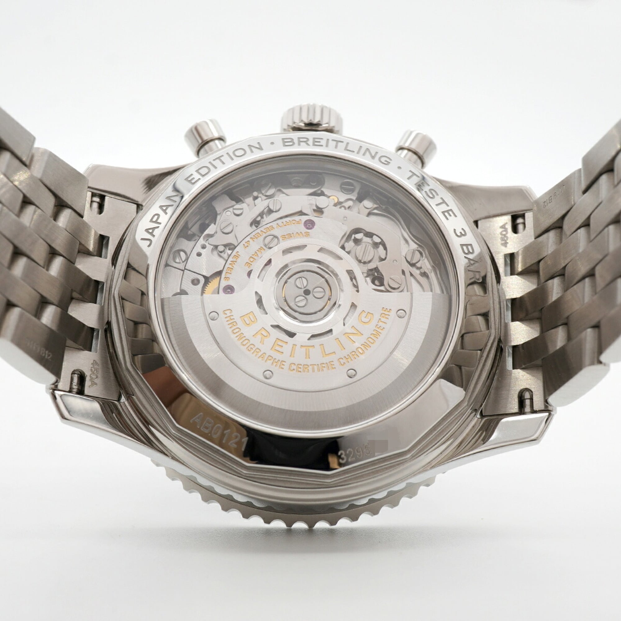 Breitling Navitimer 1 B01 AB0121 Gray Dial Men's Watch — Very Good