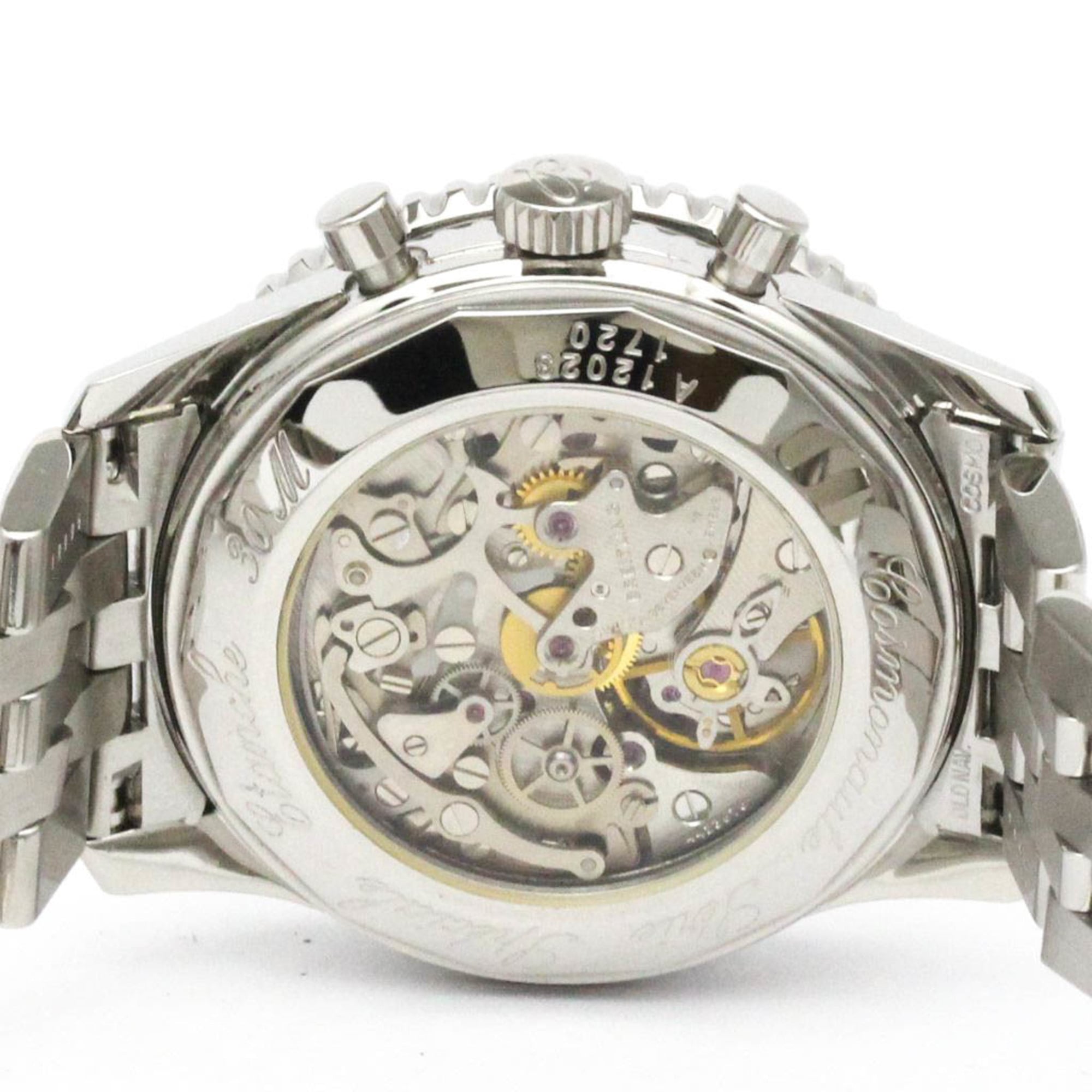 BREITLING Navitimer Cosmonaute Hand-Winding Mens Watch A12023 Polished — Very Good