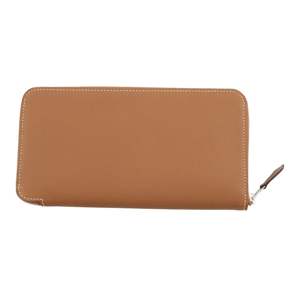 Hermes Hermès Azap Long Silkin Gold Wallet/Epson B Stamp Wallet