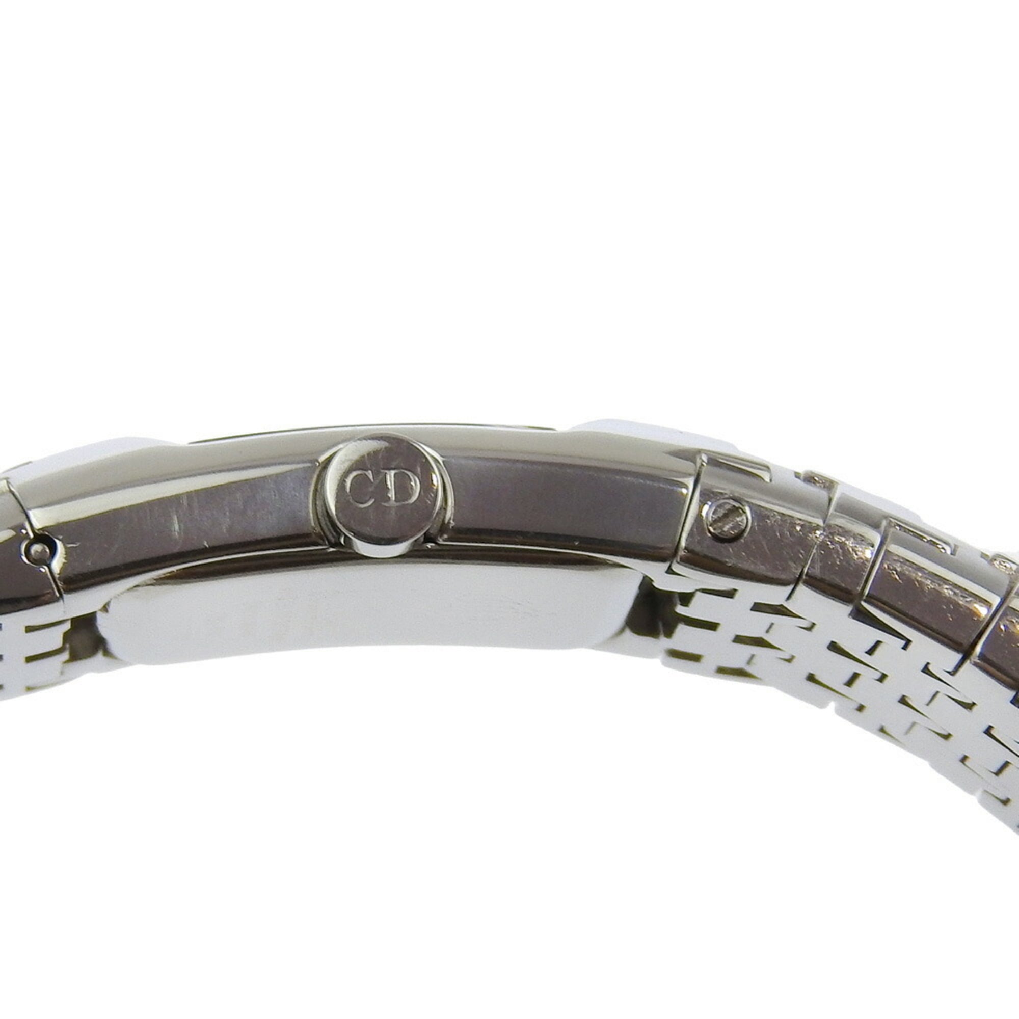Dior Diophyllic Watch D96-100 Stainless Steel Quartz Analog Display White Dial Ladies — Very Good