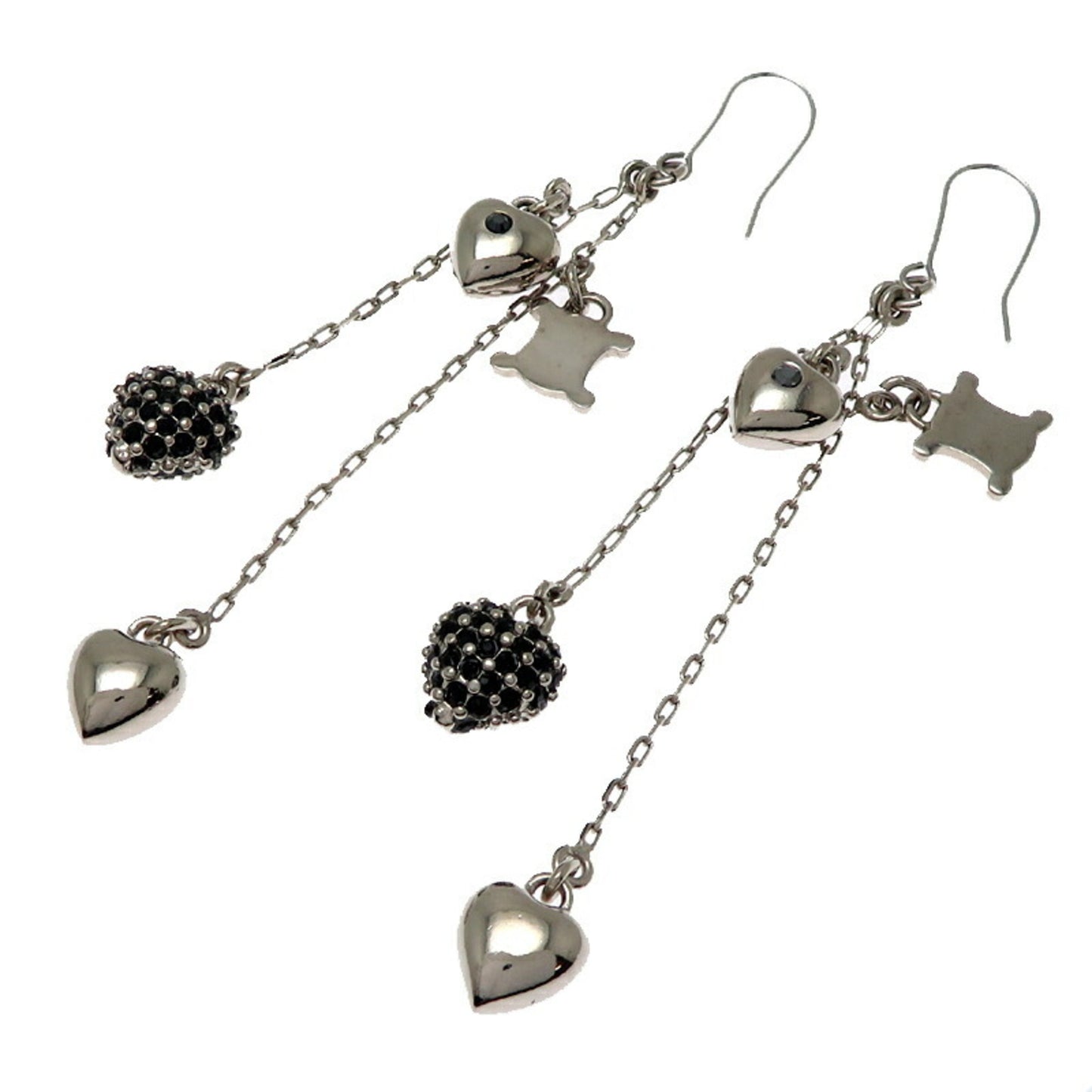 Celine Triomphe Charm Women's Metal Earrings