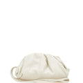 Bottega Veneta Mini The Pouch Shoulder Bag in Ivory Leather for Women