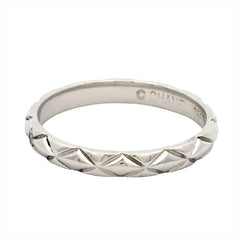 Chanel Coco Crush 3-Diamond Ring, Size #50, Platinum 950, 2.9g, Women's Ring — Like New