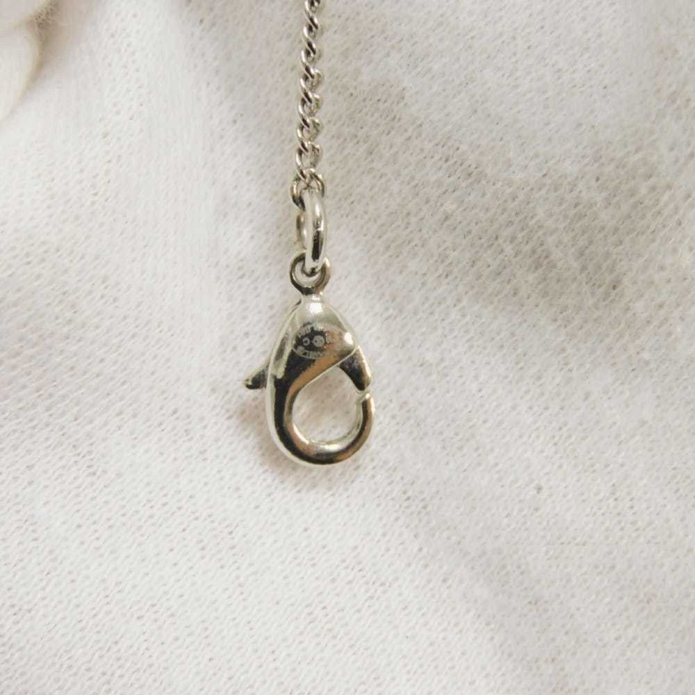 Chanel necklace, Coco Mark crystal rope circle lifesaver round rhinestone B19C CC mark clear AB0515 women's — Like New