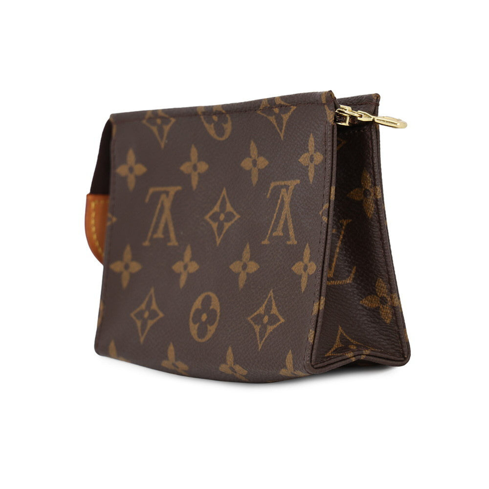 Louis Vuitton handbag pouch Monogram Pochette Toilette 15 M47546 LOUIS VUITTON — Like New