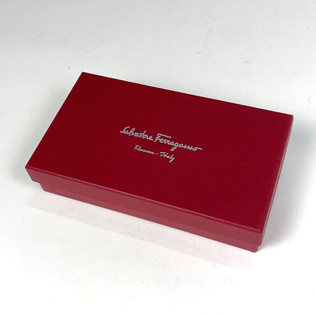 Salvatore Ferragamo Gancini bifold long wallet with bill compartment and coin purse, leather, pink, for women