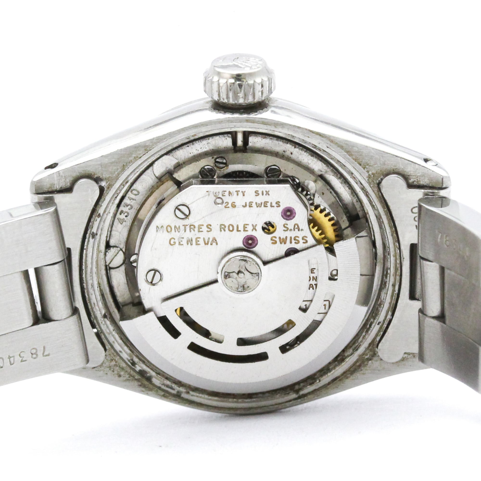 ROLEX Oyster Perpetual Steel Automatic Ladies Watch 6618 Vintage — Good